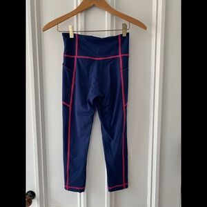 Vineyard Vines blue and pink leggings XXS